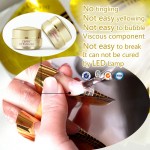 #50951 2017 newest CANNI 15ml 25 colors semi color solid stransparent color extend uv camouflage hard jelly builder stand gels