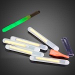 50Pcs 4.5*37mm Multi-Color Fishing Float Fluorescent Lightstick Light Night Float Rod Lights Dark Glow Stick for Fishing/Party