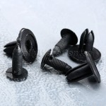 50Pcs Auto Plastic Bumper Fastener Rivet Retainer Push Type Engine Cover Fasteners Fender Car Door Trim Panel Clip For Toyota
