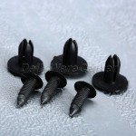 50Pcs Auto Plastic Bumper Fastener Rivet Retainer Push Type Engine Cover Fasteners Fender Car Door Trim Panel Clip For Toyota