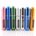 5ml Travel Mini Refillable Portable Empty Atomizer Perfume Bottles Scent Pump Spray Case parfum airless pump cosmetic containers