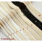 5yards/lot Good quality cotton lace for garment Lace trim Sewing accessories Scrapbooking lace Embellishment(ss-865)