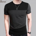 6 Designs Mens T Shirt Slim Fit Crew Neck T-shirt Men Short Sleeve Shirt Casual tshirt Tee Tops Mens Short Shirt Size M-5XL