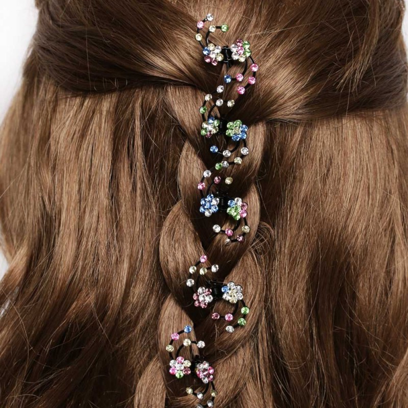 rhinestone bridal hair pins