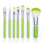 7 pcs Makeup Brushes Protable Cosmetic Brush Sets Fruit Green Make Up Brush Tools Suit H2