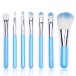 7 pcs Makeup Brushes Protable Cosmetic Brush Sets Fruit Green Make Up Brush Tools Suit H2