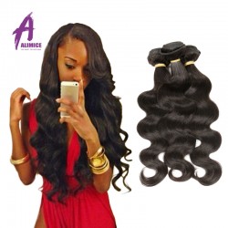 7A Brazilian Virgin Hair Body Wave 3 Bundles Brazilian Body Wave Virgin Hair 3 Bundles Unprocessed Brazilian Hair Weave Bundles