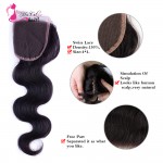 7A Unprocessed Brazilian Virgin Hair Body Wave with Closure Ms Cat 4 bundles with Lace Closure Brazillian Human Hair Queen Hair