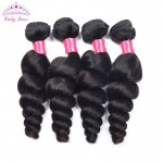 7a Brazilian Virgin Hair Loose Wave 3 Bundles Brazilian Loose Wave Hair Unprocessed Human Hair Brazillian Hair Weave Bundles