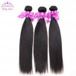 7a Brazilian Virgin Hair Straight 3pcs/lot Brazilian Straight Hair  Human Hair Weaves Unprocessed Brazilian Hair Weave Bundles