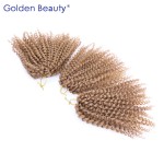 8-12inch Crochet Hair Extensions Curly Synthetic Braiding Hair Twist Crochet Braids 