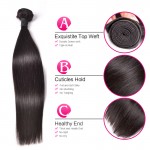 8A Grade Brazilian Virgin Hair Brazilian Straight Virgin Hair Mink Brazilian Hair Weave Bundles Cheap Brazilian Hair 3 Bundles