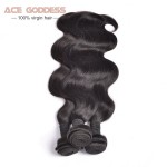 8A Grade Virgin Unprocessed Human Hair Malaysian Body Wave 4 Bundles Malaysian Virgin Hair Cheap Bundles ACE Goddess Hair 