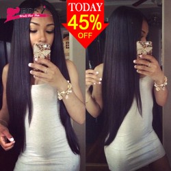 8A Malaysian Straight Hair 4 Bundles Malaysian Virgin Hair Straight 100% Human Hair Weave Unprocessed Malaysian Hair Bundles