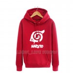 9 Color Red White Blue Black Pullover Naruto Anime Hoodie Cosplay Jacket S-XXXL Plus Size