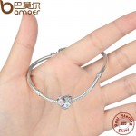 925 Silver Jewelry Poetic Blooms, Mixed Enamels & Clear CZ Heart Charms Fit BME Bracelet Accessories for Women PAS283