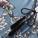 A16 2017 spring HG bohemian dress women flower printed long dress females straps on neck ruffles dress femme 