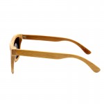 A.C 2017 New fashion Products Men Women Glass Bamboo Sunglasses au Retro Vintage Wood Lens Wooden Frame Handmade ZA03