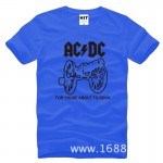 AC DC For Those About To Rock Men's T-Shirt T Shirt For Men 2015 New Short Sleeve Cotton Casual Top Tee Camisetas Masculina