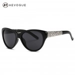 AEVOGUE Sunglasses Women Cat Eye Acetate Frame Oval Lens Shades Classic Sun Glasses Original Brand Designer UV400 AE0353