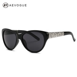 AEVOGUE Sunglasses Women Cat Eye Acetate Frame Oval Lens Shades Classic Sun Glasses Original Brand Designer UV400 AE0353