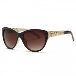 AEVOGUE Sunglasses Women Cat Eye Acetate Frame Oval Lens Shades Classic Sun Glasses Original Brand Designer UV400 AE0353