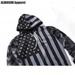 ALMOSUN Camouflage USA Flag Pocket 3D All Over Printed Hoodie Sweatshirt Hip Hop wear Jumper Hipster Men Women