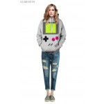 ALMOSUN Gameboy Harajuku Novelty Men Women Hoodies Sweatshirt 3D Print Sweat shirts Hooded Suit Clothing