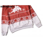 ALMOSUN Ugly Christmas Three Deers Pocket 3D All Over Printed Hoodie Sweatshirt Hip Hop Streetwear Jumper Hipster Unisex