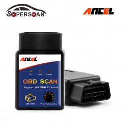 ANCEL Mini ELM327 V1.5 Bluetooth Advanced OBDII OBD2 ELM 327 Auto Car Diagnostic Scanner code reader scan tool For Android PC