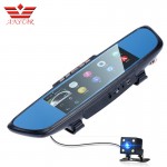 ANSTAR Rearview Mirror Car DVR Dash Cam GPS Navigation 6.86" Screen Full HD 1080P Android Parking Assistance Dual Lens Camera