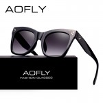 AOFLY 2017 Fashion Sunglasses Women Luxury Brand Designer Vintage Sun glasses Female Rivet Glasses Shadow Style Eyewear UV400