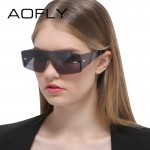 AOFLY Fashion Brand Cool Sunglasses Women Sun Glasses Rimless Sunglasses Mirror Glasses women Goggles Occhiali da sole UVA/UVB