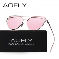 AOFLY Fashion Sunglasses Women Popular Brand Design Polarized Sunglasses Summer HD Polaroid Lens Sun Glasses With Original Case