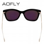 AOFLY New Cat Eye Sunglasses Fashion Vintage Summer Style High Quality Brand Design for Women oculos de sol das mulheres UV400