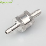 AUTO 2016 New Hot Aluminium Alloy 6/8/10/12MM Fuel Non Return Check Valve One Way Petrol Diesel Freeshipping&Wholesale Au 11