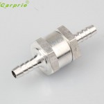 AUTO 2016 New Hot Aluminium Alloy 6/8/10/12MM Fuel Non Return Check Valve One Way Petrol Diesel Freeshipping&Wholesale Au 11