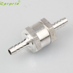 AUTO 2016 New Hot Aluminium Alloy 6/8/10/12MM Fuel Non Return Check Valve One Way Petrol Diesel Freeshipping&Wholesale Au 11