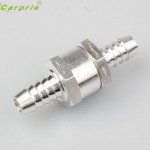 AUTO 2016 New Hot Aluminium Alloy 6/8/10/12MM Fuel Non Return Check Valve One Way Petrol Diesel Freeshipping&Wholesale Au 11