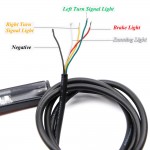 AUTO car-styling 2016 Flexible 12V 48 LED Turn Signal Light Motorcycle Brake Stop Signal Light motorcycle accessories Au 09