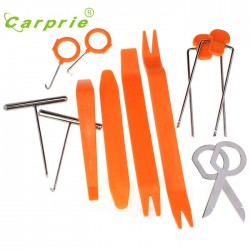 AUTO trinket 12pcs Set som automotivo Car Radio Door Clip Panel Trim Dash Audio Removal Installer Pry Tool car-styling Au 03