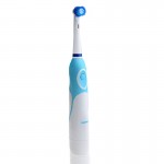 AZDENT Fashion Battery Operated Electric Toothbrush with 4 Brush Heads Oral Hygiene Health Products No Rechargeable Tooth Brush