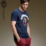 Abeillevie New Mens Tshirt Fashion Cotton T shirt for Men High Quality Big Tall Crew Tees Brand Clothing homme camisetas 8566D
