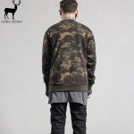 Aelfric Eden 2017 Autumn Winter Army Camouflage Hoodies Sweatshirt Men Streetwear Hip Hop Camo Tour Warm Cotton Pullover Man