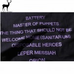 Aelfric Eden Camiseta Hip Hop Metallica Rock T Shirt Men 3D Grave Funny Become Flag Print T-shirt Homme Master of Puppets Black