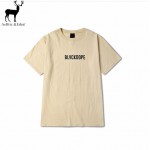 Aelfric Eden Kanye West Casual T Shirt Men Khaki Letter Printed Top Mens Tshirts Hip Hop Streetwear Tshirt Homme Tees