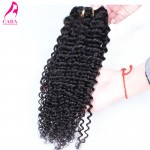 African American Clip In Human Hair Extensions 7A Brazilian Virgin Hair Kinky Curly Clip In Hair Extensions 7Pcs 120G Clip Ins