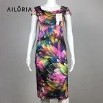 Ailoria 2017 Summer Square Collar Wear To Work Business Dresses Women Plaid Pencil Dresses Bodycon Dresses For Women Vestidos