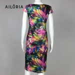 Ailoria 2017 Summer Square Collar Wear To Work Business Dresses Women Plaid Pencil Dresses Bodycon Dresses For Women Vestidos