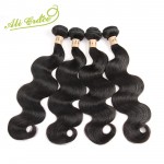 Ali Grace Malaysian Body Wave 3 Bundles Unprocessed Human Hair Weave Malaysian Virgin Hair Body Wave Natural Black Hair Weft 